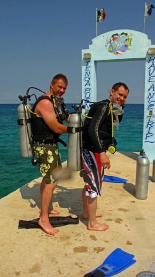  Departure from the pier